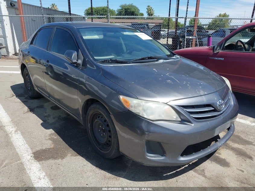 2013 Toyota Corolla VIN 5YFBU4EE7DP100164 IAAI salvage auction — NORMAL WEAR, Clear - Dealer Only (California), sold $1,600 on 2026-07-14 (photo 1)