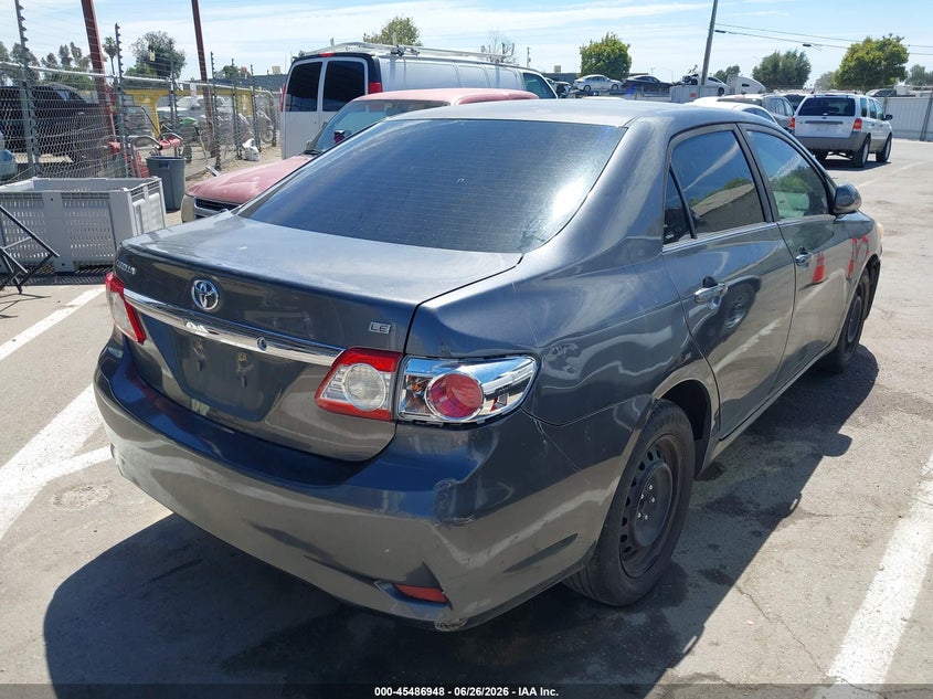 2013 Toyota Corolla VIN 5YFBU4EE7DP100164 IAAI salvage auction — NORMAL WEAR, Clear - Dealer Only (California), sold $1,600 on 2026-07-14 (photo 4)