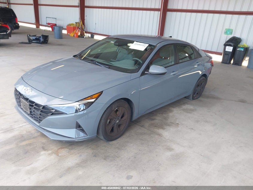 2021 Hyundai Elantra VIN KMHLM4AG1MU177980 IAAI salvage auction — NORMAL WEAR, Salvage (California), sold $2,925 on 2026-07-28 (photo 2)