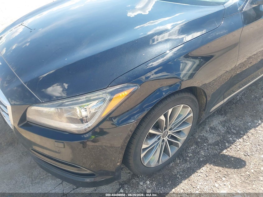 2015 Hyundai Genesis VIN KMHGN4JE9FU016664 IAAI salvage auction — NORMAL WEAR, Clear (Illinois), sold $1,300 on 2026-07-20 (photo 6)