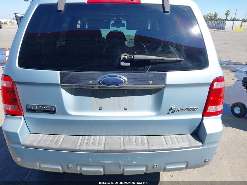 2008 Ford Escape hybrid VIN 1FMCU49H48KB66597 IAAI salvage auction — UNKNOWN, Salvage (California), sold $425 on 2026-07-19 (photo 6)