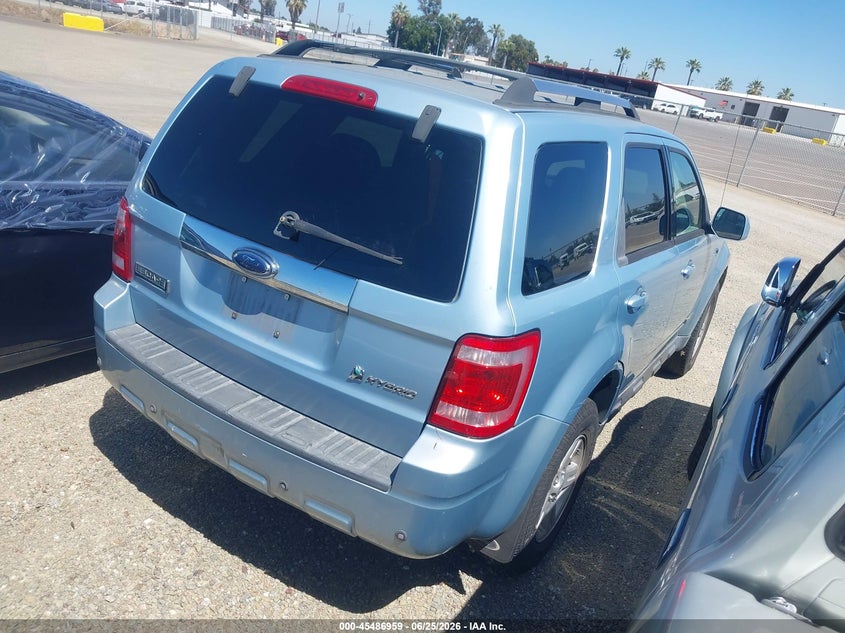 2008 Ford Escape hybrid VIN 1FMCU49H48KB66597 IAAI salvage auction — UNKNOWN, Salvage (California), sold $425 on 2026-07-19 (photo 4)