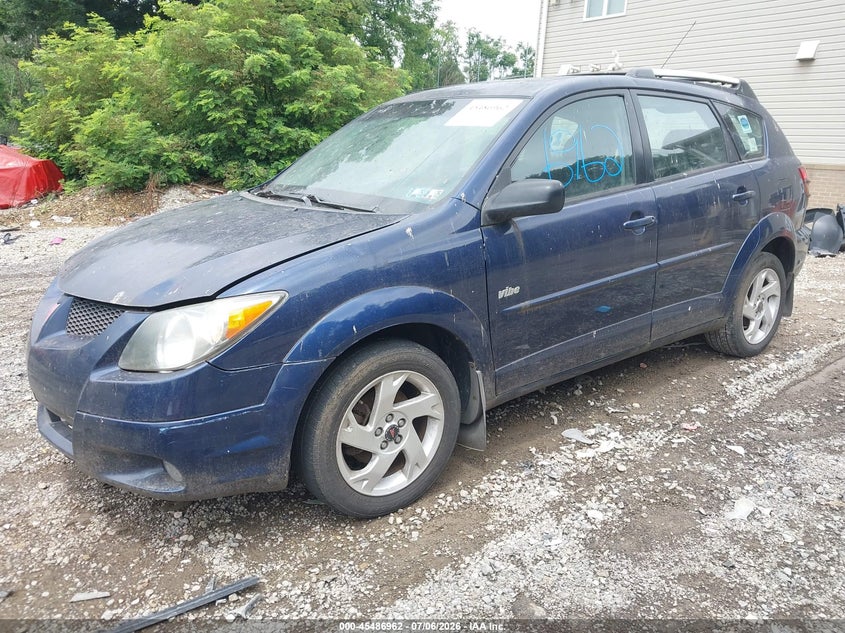 2003 Pontiac Vibe VIN 5Y2SL62823Z462274 IAAI salvage auction — NORMAL WEAR, Clear (Pennsylvania), sold $425 on 2026-07-28 (photo 2)