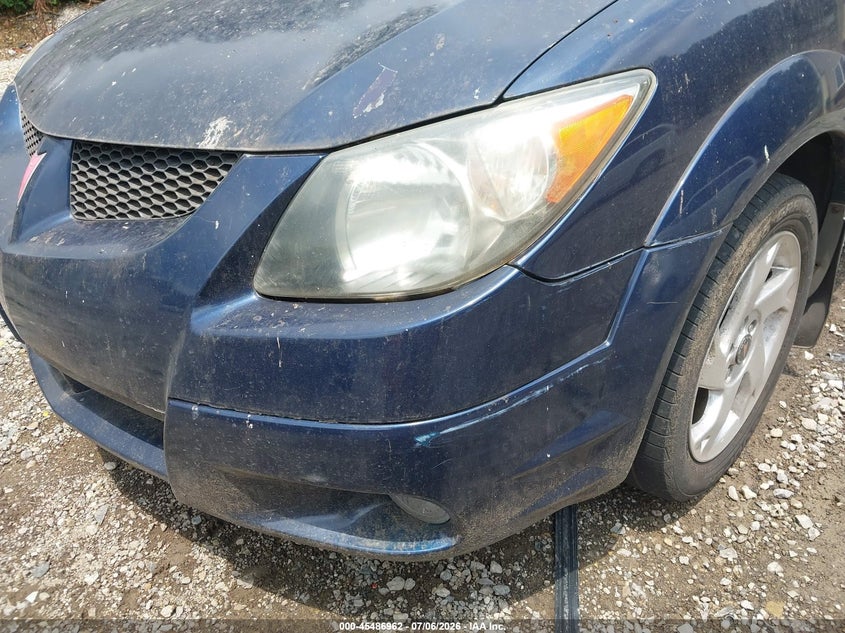2003 Pontiac Vibe VIN 5Y2SL62823Z462274 IAAI salvage auction — NORMAL WEAR, Clear (Pennsylvania), sold $425 on 2026-07-28 (photo 6)