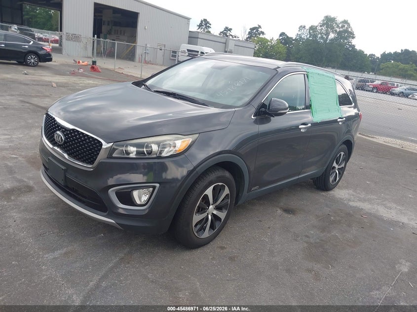 2016 Kia Sorento VIN 5XYPHDA1XGG016605 IAAI salvage auction — NORMAL WEAR, Clear (Georgia), sold $1,575 on 2026-07-29 (photo 2)