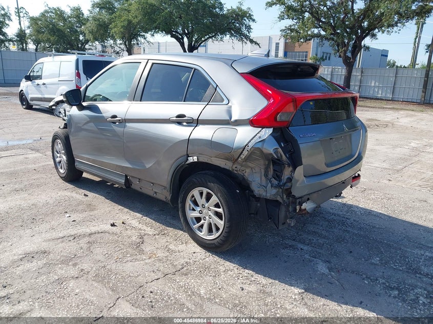 2019 Mitsubishi Eclipse cross VIN JA4AS3AA7KZ014185 IAAI salvage auction — FRONT & REAR, Clear (Indiana), sold $1,900 on 2026-07-22 (photo 3)