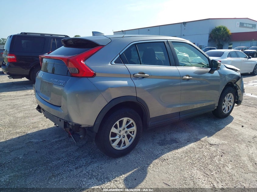 2019 Mitsubishi Eclipse cross VIN JA4AS3AA7KZ014185 IAAI salvage auction — FRONT & REAR, Clear (Indiana), sold $1,900 on 2026-07-22 (photo 4)