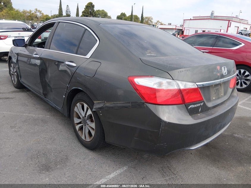 2013 Honda Accord VIN 1HGCR2F32DA270025 IAAI salvage auction — NORMAL WEAR, Salvage (California), sold $2,150 on 2026-07-09 (photo 3)