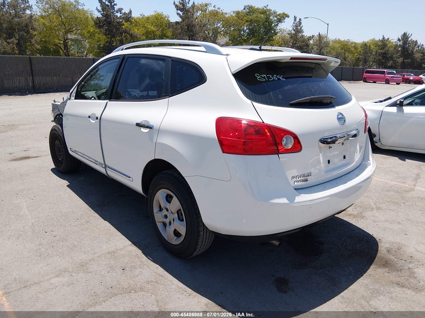 2015 Nissan Rogue VIN JN8AS5MT9FW654148 IAAI salvage auction — LEFT FRONT, Salvage (California), sold $625 on 2026-07-10 (photo 3)