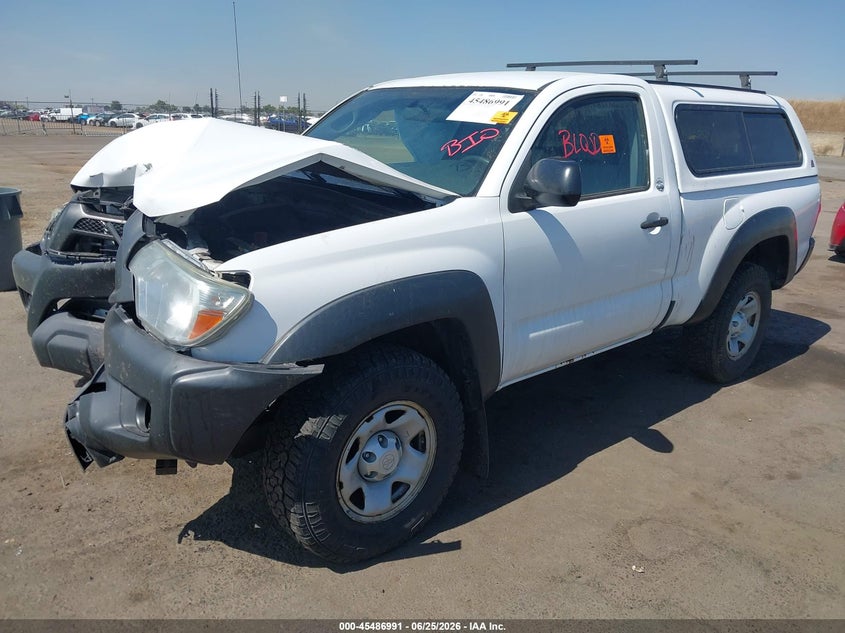2014 Toyota Tacoma VIN 5TFPX4EN6EX020189 IAAI salvage auction — FRONT END, Salvage (California), sold $4,650 on 2026-07-12 (photo 2)
