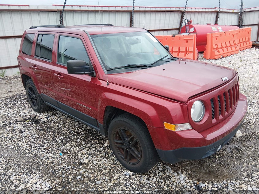 2016 Jeep Liberty (patriot) VIN 1C4NJPBA4GD514180 IAAI salvage auction — NORMAL WEAR, Clear (Oklahoma), sold $325 on 2026-07-09 (photo 1)