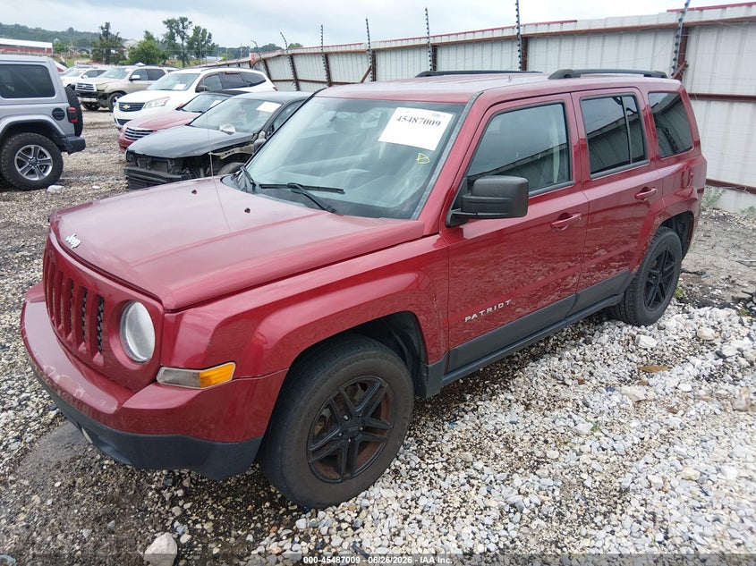 2016 Jeep Liberty (patriot) VIN 1C4NJPBA4GD514180 IAAI salvage auction — NORMAL WEAR, Clear (Oklahoma), sold $325 on 2026-07-09 (photo 2)