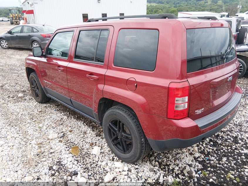 2016 Jeep Liberty (patriot) VIN 1C4NJPBA4GD514180 IAAI salvage auction — NORMAL WEAR, Clear (Oklahoma), sold $325 on 2026-07-09 (photo 3)