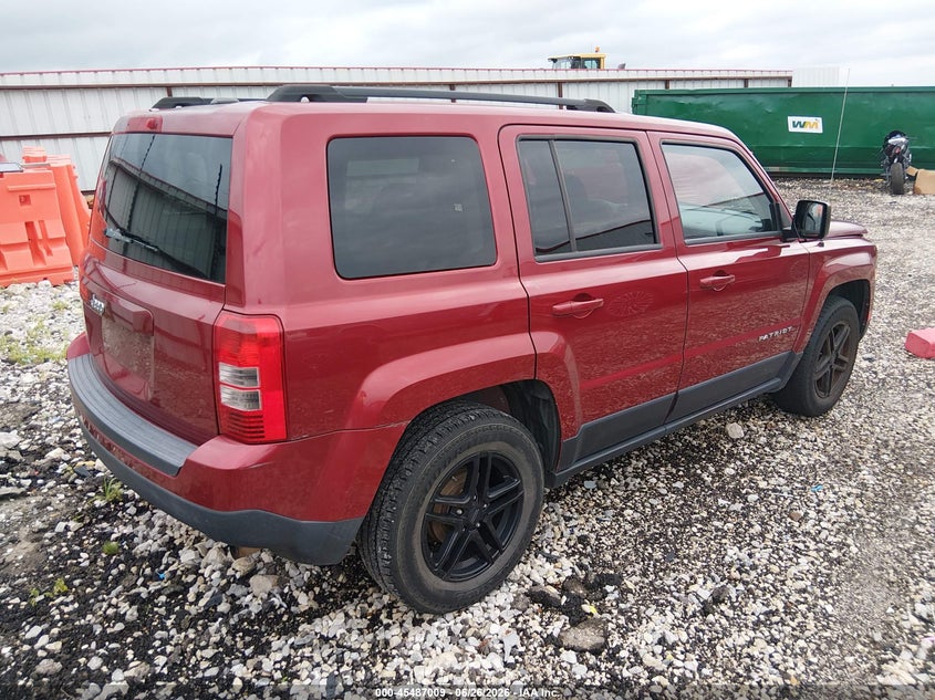 2016 Jeep Liberty (patriot) VIN 1C4NJPBA4GD514180 IAAI salvage auction — NORMAL WEAR, Clear (Oklahoma), sold $325 on 2026-07-09 (photo 4)