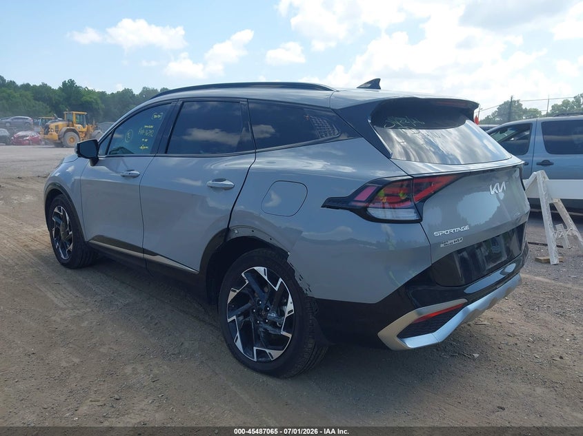 2024 Kia Sportage VIN 5XYK5CDF5RG182229 IAAI salvage auction — LEFT REAR, Salvage (Tennessee), sold $13,500 on 2026-07-22 (photo 3)