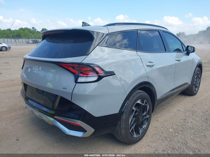 2024 Kia Sportage VIN 5XYK5CDF5RG182229 IAAI salvage auction — LEFT REAR, Salvage (Tennessee), sold $13,500 on 2026-07-22 (photo 4)