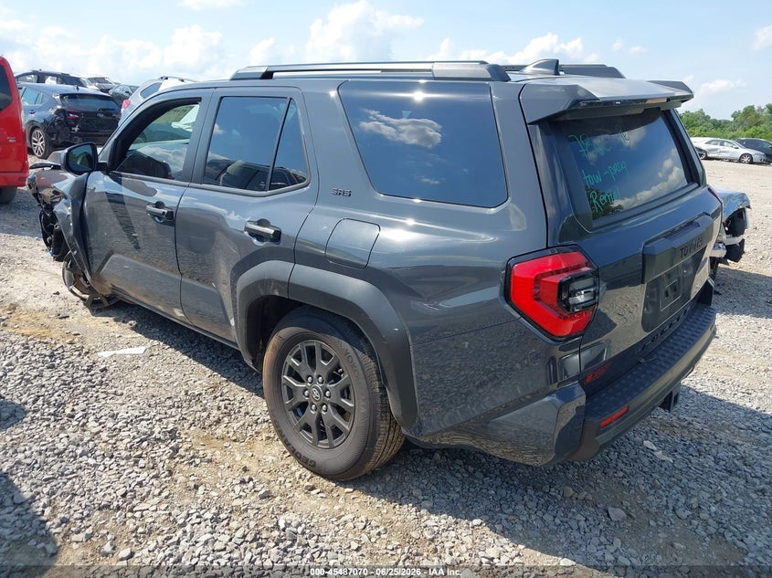 2025 Toyota 4runner VIN JTEVA5AR2S5006512 IAAI salvage auction — LEFT FRONT, Salvage (Tennessee), sold $275 on 2026-07-30 (photo 3)