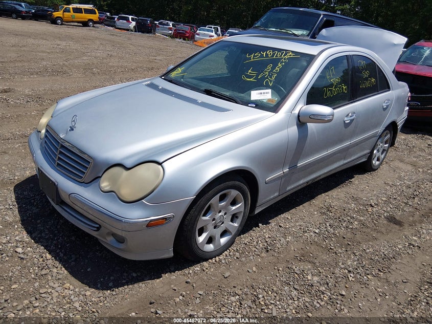 2006 Mercedes-benz C class VIN WDBRF92H66F758653 IAAI salvage auction — REAR END, Bill Of Sale (New York), sold $25 on 2026-07-28 (photo 2)