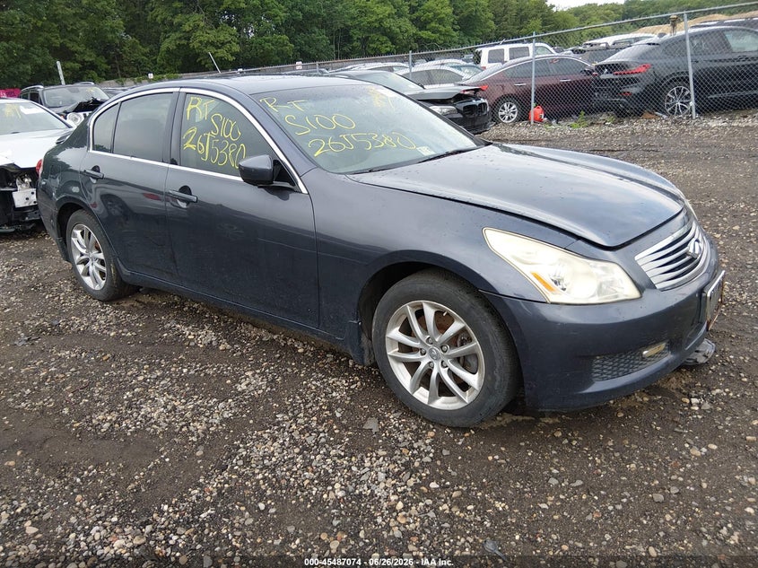 2009 Infiniti G37 VIN JNKCV61F29M359715 IAAI salvage auction — UNKNOWN, Bill Of Sale (New York), sold $275 on 2026-07-28 (photo 1)