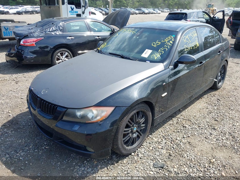2007 BMW 3 series VIN WBAVA33597KX76330 IAAI salvage auction — FRONT & REAR, Bill Of Sale (New York), sold $25 on 2026-07-28 (photo 2)