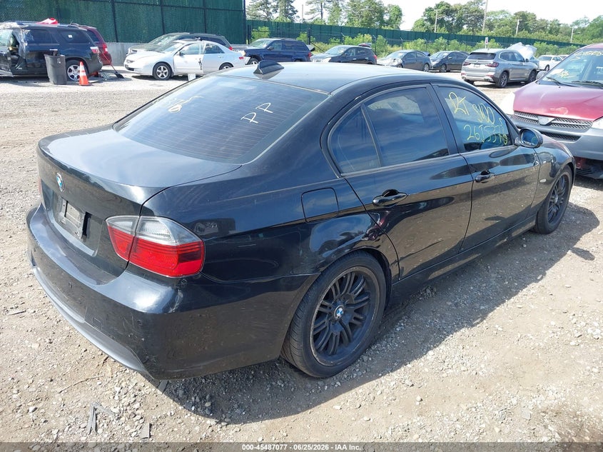 2007 BMW 3 series VIN WBAVA33597KX76330 IAAI salvage auction — FRONT & REAR, Bill Of Sale (New York), sold $25 on 2026-07-28 (photo 4)