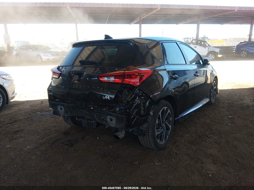 2018 Toyota Corolla VIN JTNKARJE7JJ573103 IAAI salvage auction — REAR END, Salvage (Arizona), sold $2,050 on 2026-07-28 (photo 4)