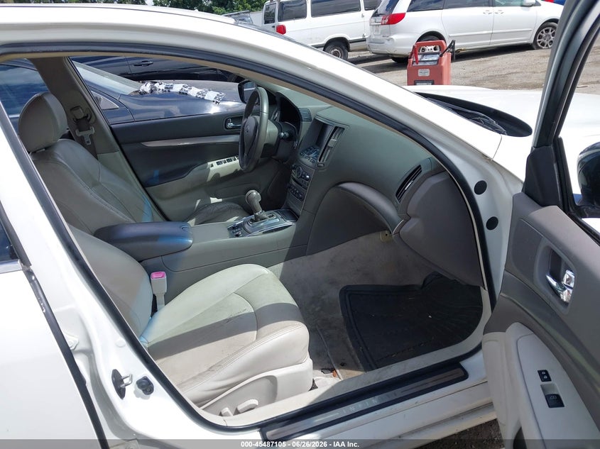 2011 Infiniti G25 VIN JN1DV6AR6BM652168 IAAI salvage auction — NORMAL WEAR, Clear (Washington), sold $325 on 2026-07-15 (photo 5)