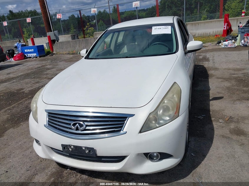 2011 Infiniti G25 VIN JN1DV6AR6BM652168 IAAI salvage auction — NORMAL WEAR, Clear (Washington), sold $325 on 2026-07-15 (photo 6)