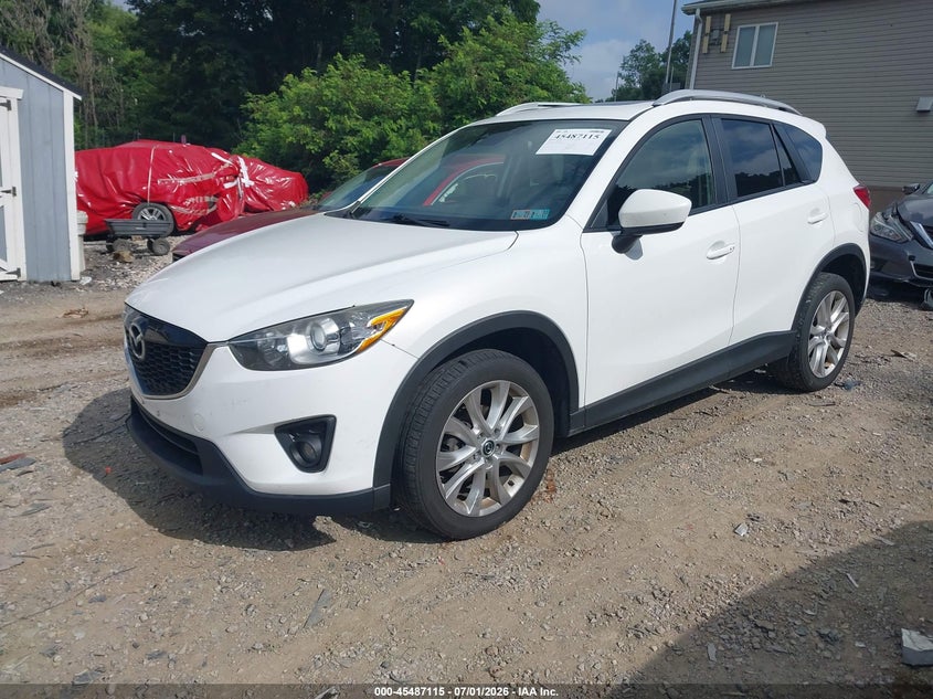 2014 Mazda Cx-5 VIN JM3KE4DY7E0415686 IAAI salvage auction — NORMAL WEAR, Clear (Pennsylvania), sold $3,850 on 2026-07-14 (photo 2)