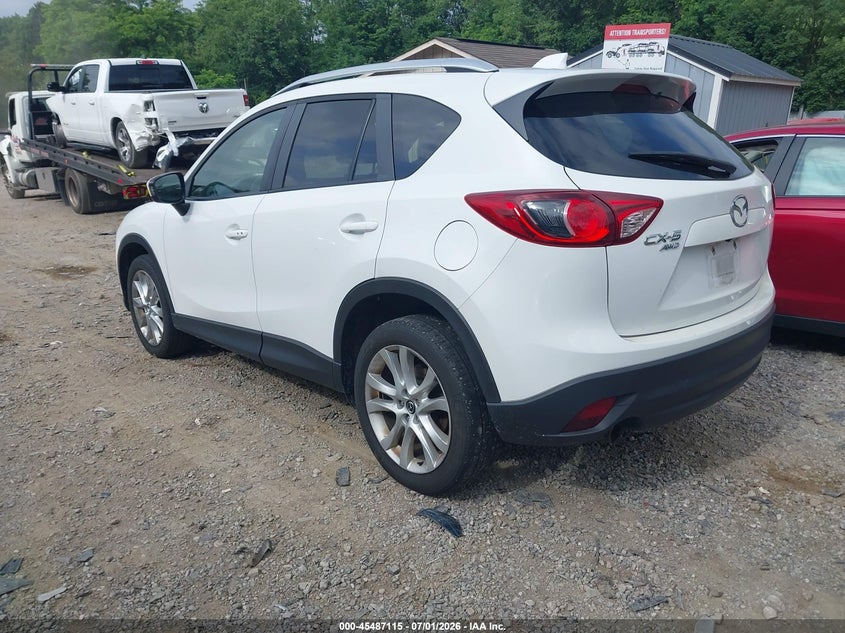 2014 Mazda Cx-5 VIN JM3KE4DY7E0415686 IAAI salvage auction — NORMAL WEAR, Clear (Pennsylvania), sold $3,850 on 2026-07-14 (photo 3)