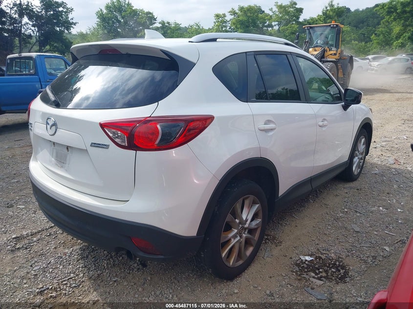 2014 Mazda Cx-5 VIN JM3KE4DY7E0415686 IAAI salvage auction — NORMAL WEAR, Clear (Pennsylvania), sold $3,850 on 2026-07-14 (photo 4)