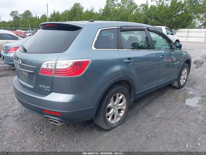 2012 Mazda Cx-9 VIN JM3TB3CV0C0369050 IAAI salvage auction — NORMAL WEAR, Clear (Florida), sold $325 on 2026-07-09 (photo 4)