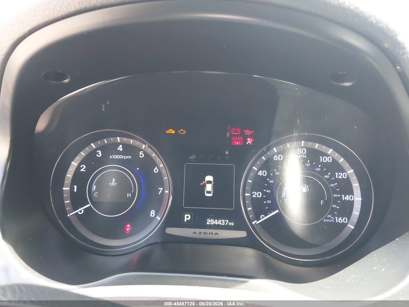 2015 Hyundai Azera VIN KMHFG4JG9FA471474 IAAI salvage auction — NORMAL WEAR, Clear - Dealer Only (California), sold $600 on 2026-07-28 (photo 7)