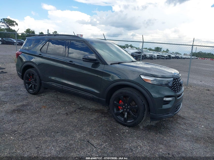 2024 Ford Explorer VIN 1FM5K8GC8RGA88827 IAAI salvage auction — UNDERCARRIAGE, Rebuildable (Florida), sold $8,100 on 2026-07-30 (photo 1)