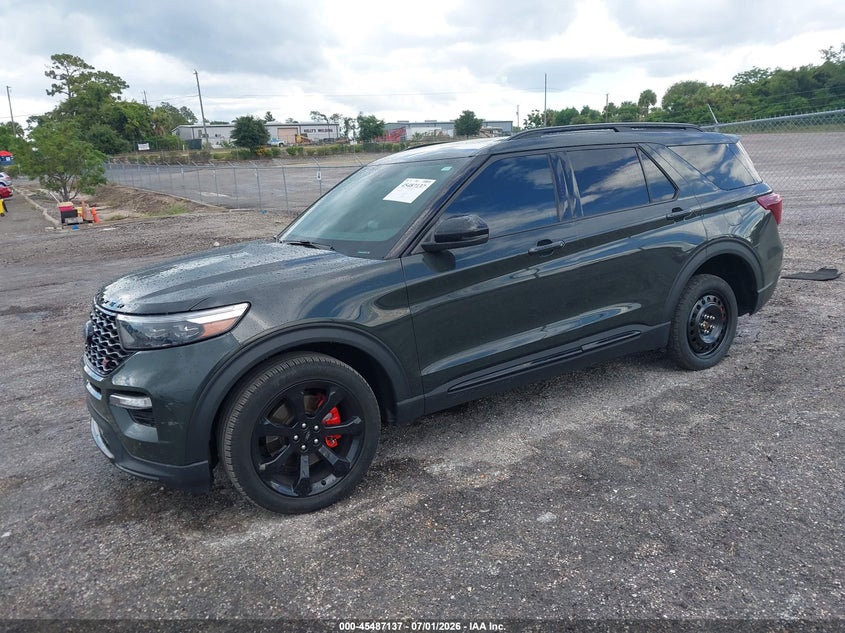 2024 Ford Explorer VIN 1FM5K8GC8RGA88827 IAAI salvage auction — UNDERCARRIAGE, Rebuildable (Florida), sold $8,100 on 2026-07-30 (photo 2)