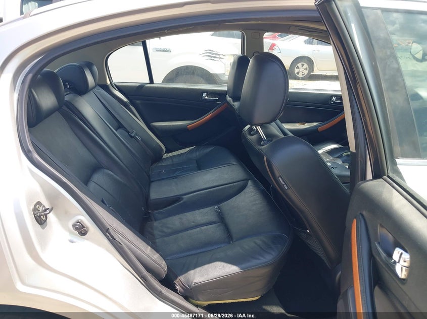2005 Infiniti G35 VIN JNKCV51E05M209162 IAAI salvage auction — NORMAL WEAR, Repossession Paperwork (Georgia), sold $225 on 2026-07-16 (photo 8)