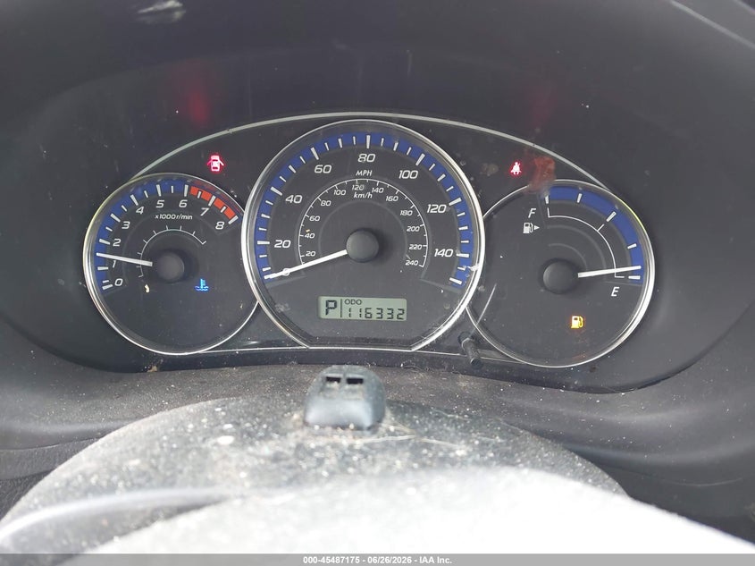 2010 Subaru Forester VIN JF2SH6CC4AH805997 IAAI salvage auction — NORMAL WEAR, Clear (Washington), sold $575 on 2026-07-08 (photo 7)