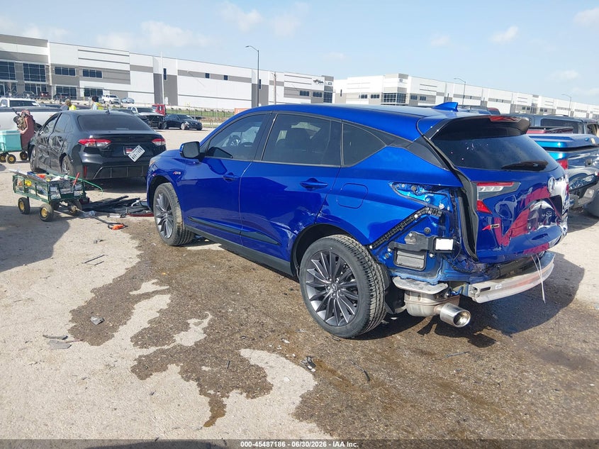 2022 Acura Rdx VIN 5J8TC2H85NL016583 IAAI salvage auction — REAR END, Salvage Title, sold $11,100 on 2026-09-01 (photo 3)