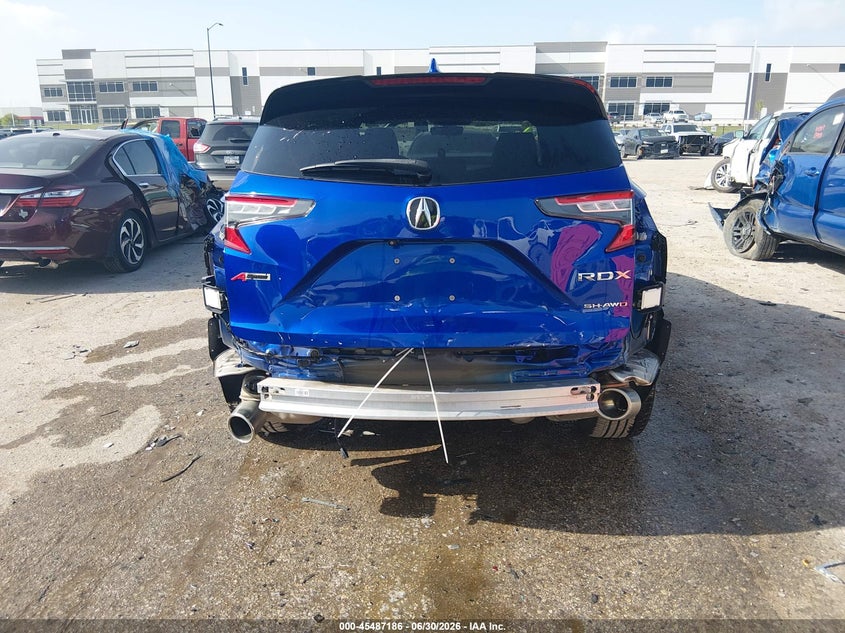 2022 Acura Rdx VIN 5J8TC2H85NL016583 IAAI salvage auction — REAR END, Salvage Title, sold $11,100 on 2026-09-01 (photo 6)