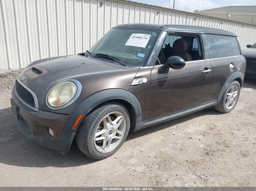 2009 Mini Cooper VIN WMWMM33549TP93004 IAAI salvage auction — FRONT END, Enterprise Vehicles Clear Only (Texas), sold $25 on 2026-07-13 (photo 2)