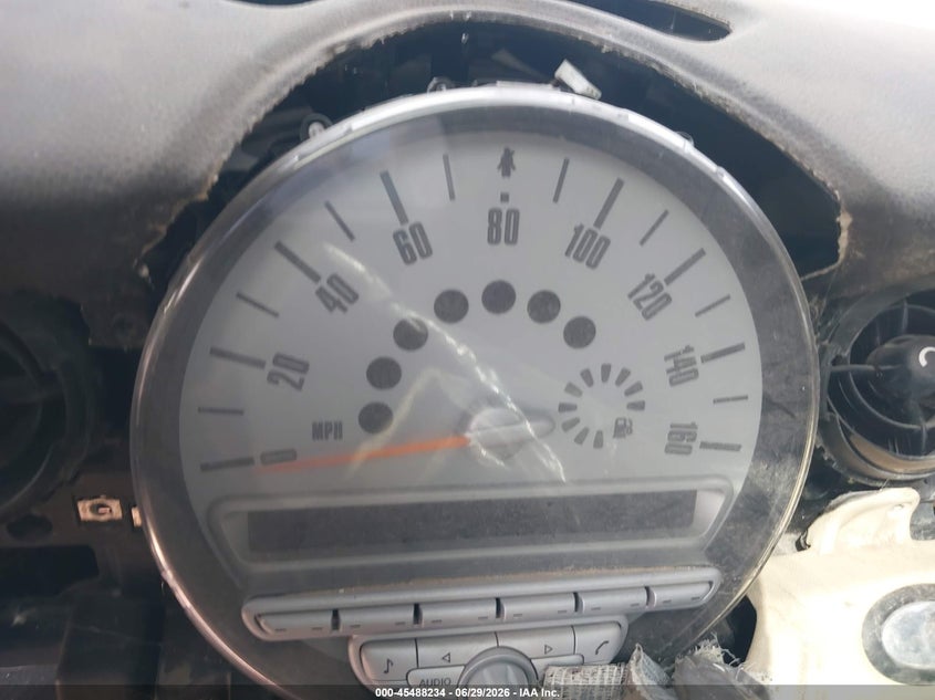 2009 Mini Cooper VIN WMWMM33549TP93004 IAAI salvage auction — FRONT END, Enterprise Vehicles Clear Only (Texas), sold $25 on 2026-07-13 (photo 7)