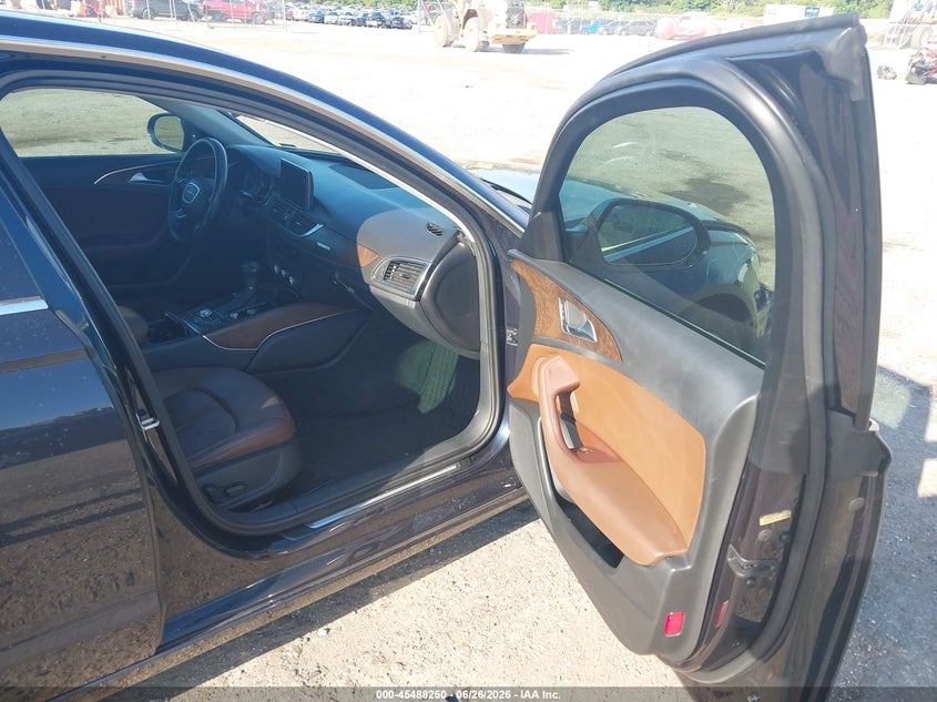 2014 Audi A6 VIN WAUFMCFC5EN048649 IAAI salvage auction — FRONT & REAR, Rebuildable (Florida), sold $525 on 2026-07-23 (photo 5)