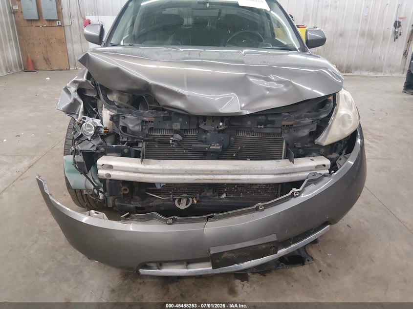 2007 Nissan Murano VIN JN8AZ08W07W608034 IAAI salvage auction — FRONT END, Parts Only Bos (Minnesota), sold $275 on 2026-07-28 (photo 6)