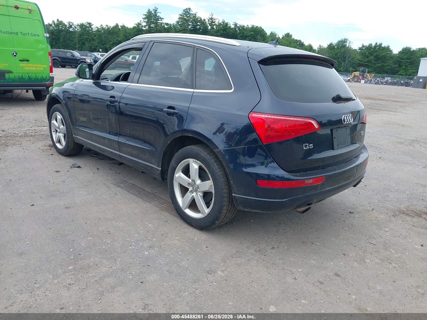 2009 Audi Q5 VIN WA1KK78R29A043951 IAAI salvage auction — NORMAL WEAR, Clear (Massachusetts), sold $850 on 2026-07-17 (photo 3)