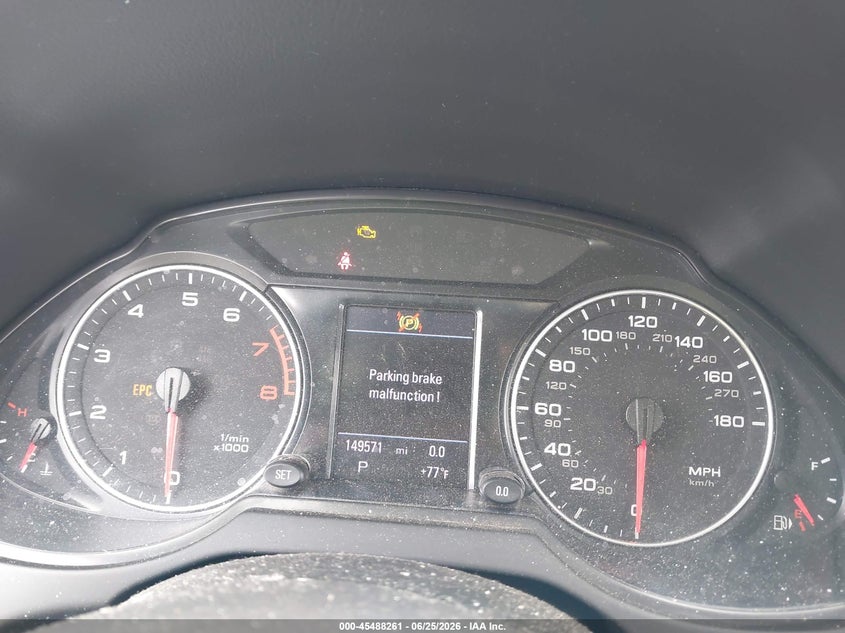 2009 Audi Q5 VIN WA1KK78R29A043951 IAAI salvage auction — NORMAL WEAR, Clear (Massachusetts), sold $850 on 2026-07-17 (photo 7)