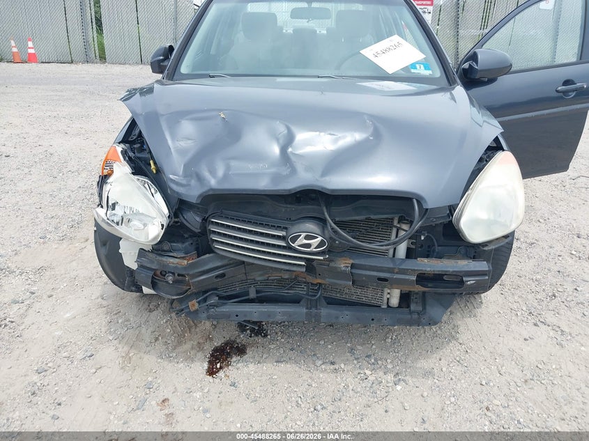 2009 Hyundai Accent VIN KMHCN46C79U340206 IAAI salvage auction — FRONT END, Salvage (Idaho), sold $25 on 2026-07-21 (photo 6)
