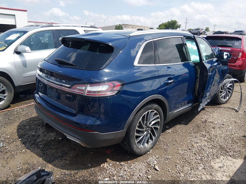 2019 Lincoln Nautilus VIN 2LMPJ6L97KBL18871 IAAI salvage auction — FRONT END, Salvage (Oklahoma), sold $1,100 on 2026-07-31 (photo 4)