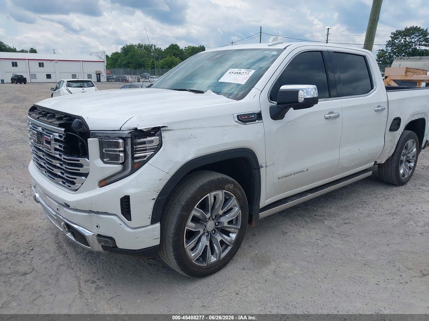 2024 Gmc SIERRA VIN 1GTUUGEL0RZ144643 IAAI salvage auction — FRONT END, Salvage Title, sold $26,500 on 2026-07-31 (photo 6)