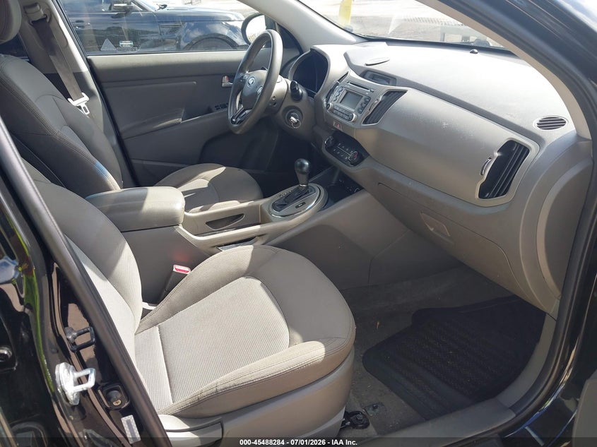 2014 Kia Sportage VIN KNDPBCAC2E7585083 IAAI salvage auction — LEFT SIDE, Rebuildable (Florida), sold $1,100 on 2026-07-22 (photo 5)