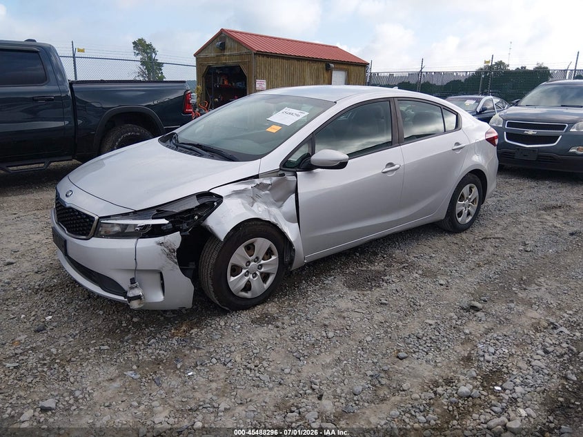 2017 Kia Forte VIN 3KPFK4A76HE127149 IAAI salvage auction — LEFT FRONT, Salvage (Ohio), sold $1,150 on 2026-07-22 (photo 2)